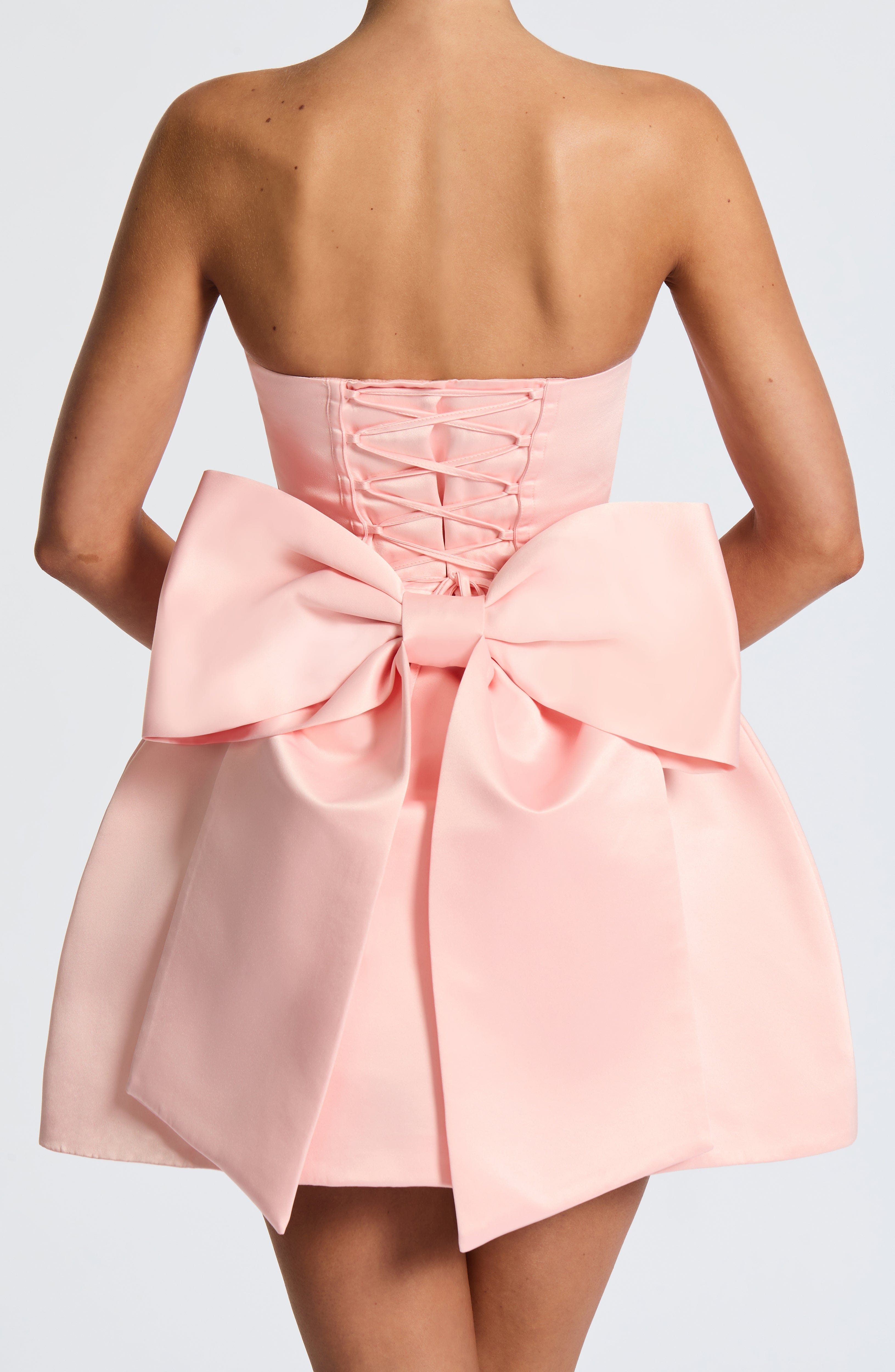 Abbey Mini Dress - Blush